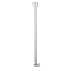 Valblue Deckenstütze für 25 mm Duschgestänge 55 cm eloxal Aluminium
