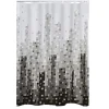 Valblue Duschvorhang Skyline Textil 180 x 200 cm