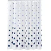 Valblue Duschvorhang Stella Folie 180 x 200 cm blau