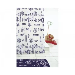 Valblue Duschvorhang Under blau 120 x 200 cm