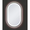 Valblue LED- Spiegel Lucien schwarz matt 45 x 75 cm