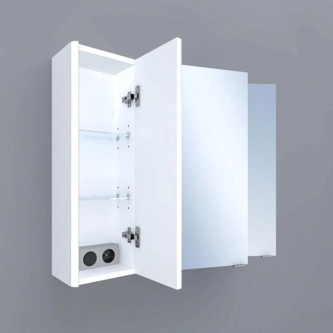 Valblue Spiegelschrank Tomi 80 cm