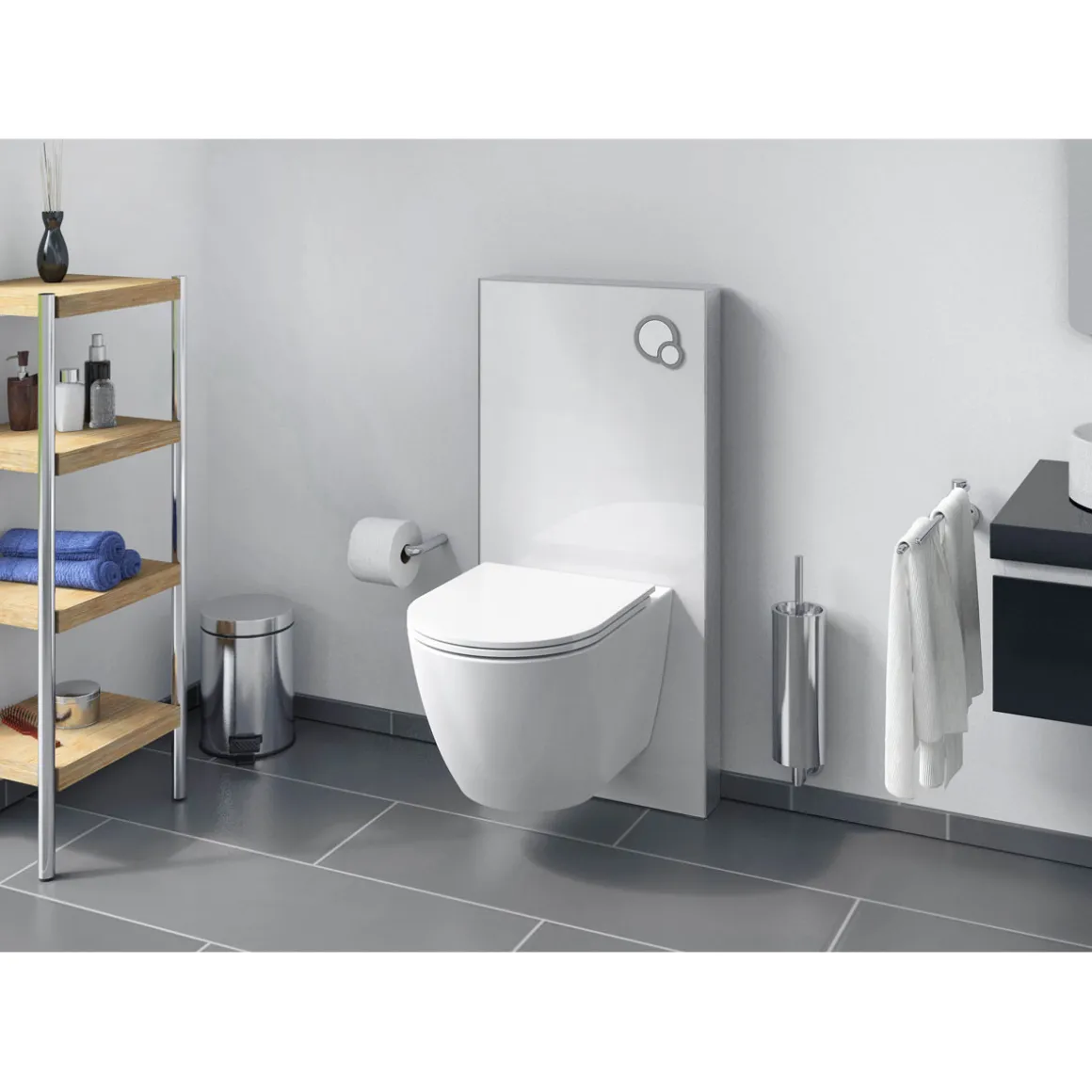 Valblue Spülrandloses Wand-WC-Set Elva