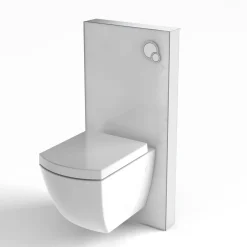 Valblue Spülrandloses Wand WC-Set 3- teilig eckig