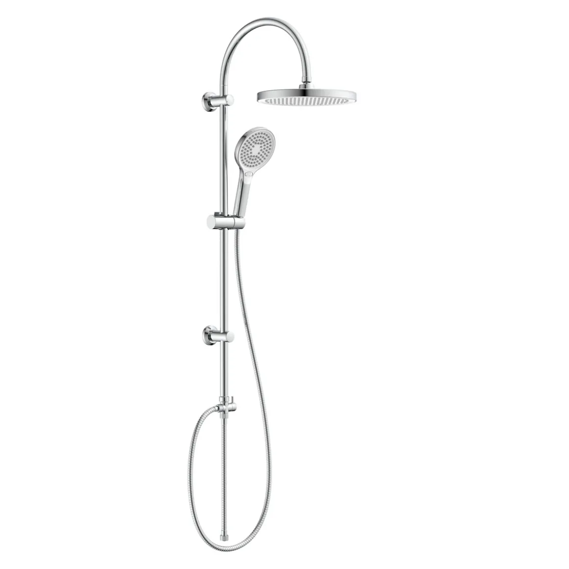 Valblue Ueberkopfbrause Set Ventura chrom