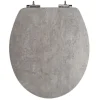 Valblue WC-Sitz Betonoptik mit Absenkautomatik