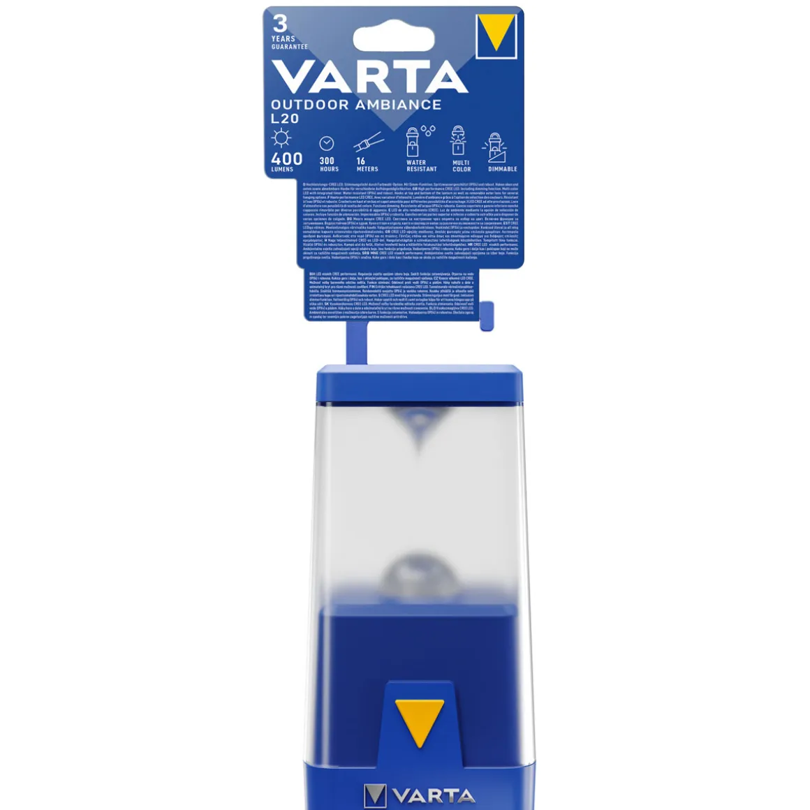 Varta LED-Laterne Outdoor Ambience Lantern L20