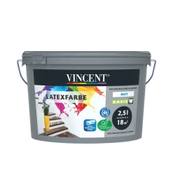 Vincent Wandfarbe Latexfarbe Mix It matt 2,5 L