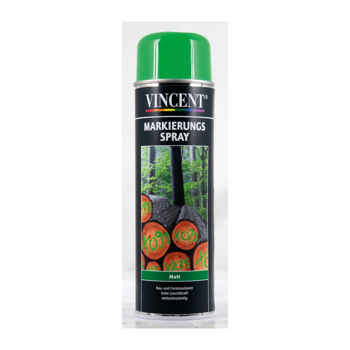 Vincent Markierungs Lack seidenmatt leuchtgrün 500 ml