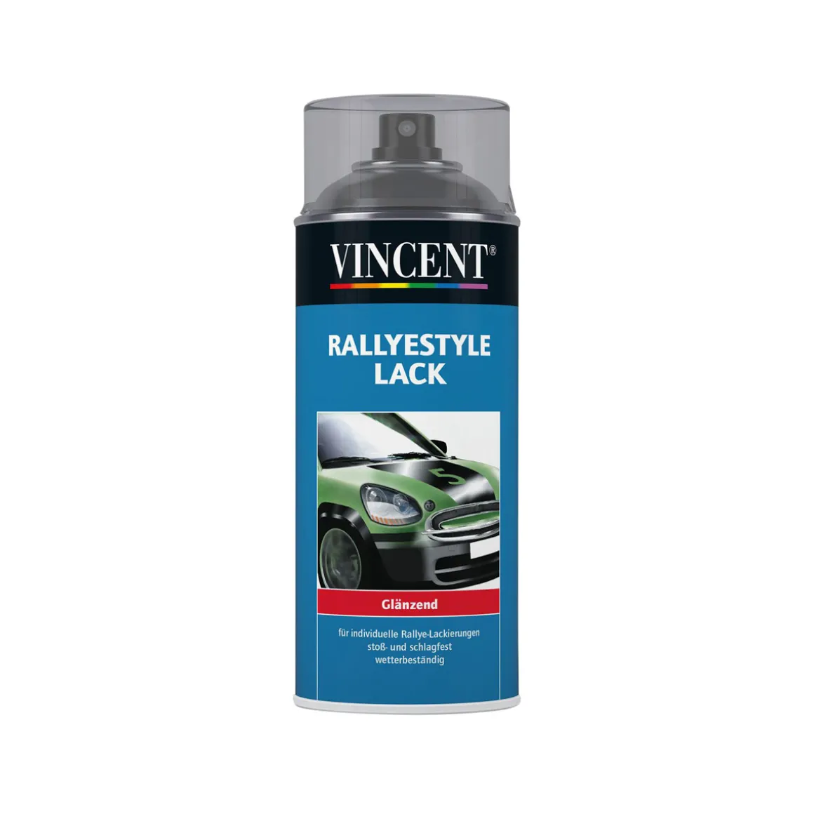 Vincent Rallyestyle Klarlack glänzend 0,4 L