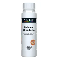 Vincent Voll- und Abtönfarbe weiß 0,25 L