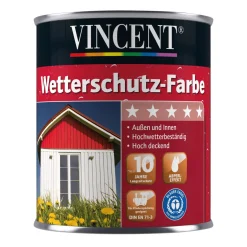 Vincent Wetterschutzfarbe anthrazit 2,5 L