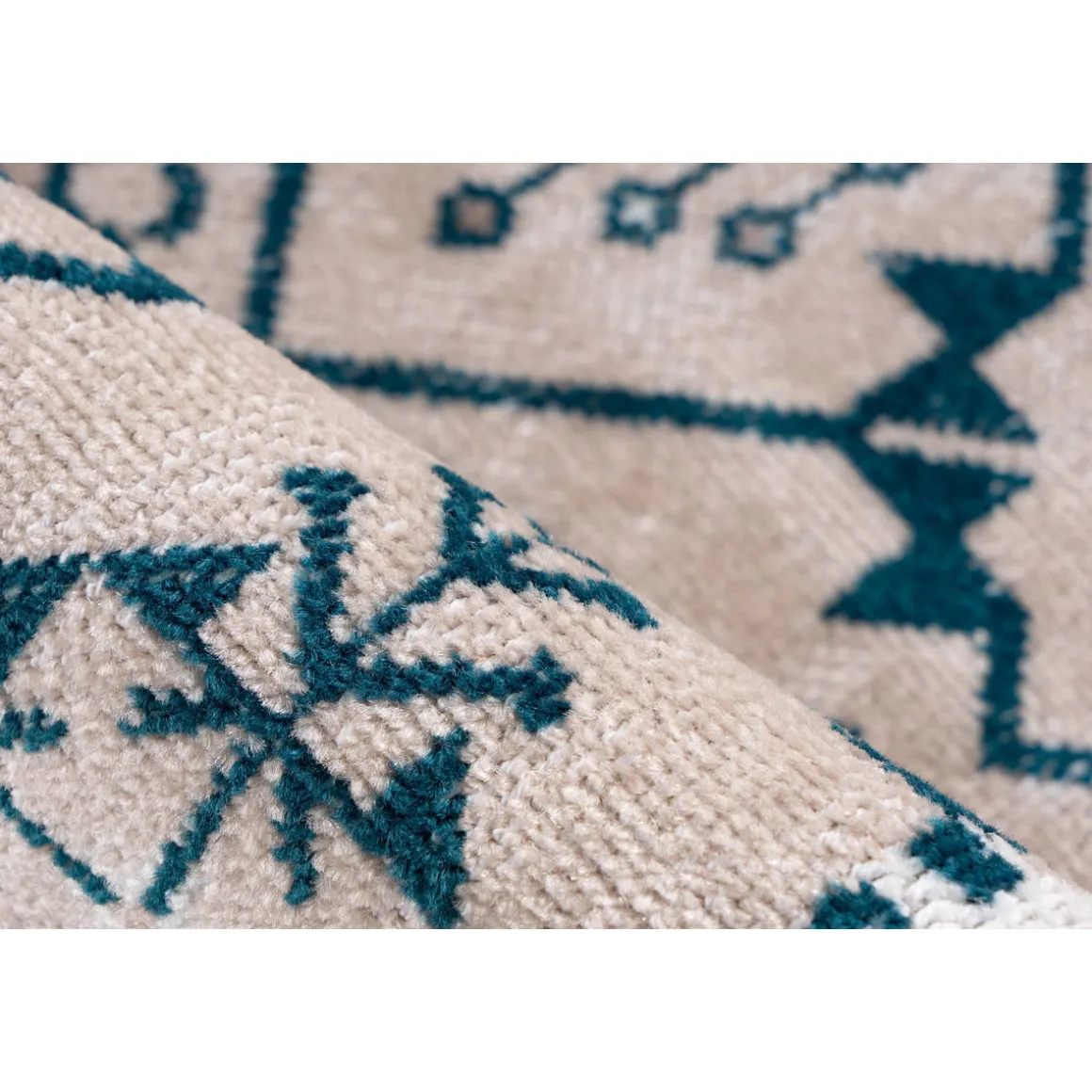 Vintage-Teppich „Ariya 425“, Taupe, 80x150 cm