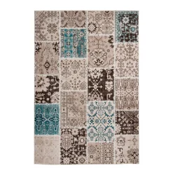Vintage-Teppich „Ariya 425“, Taupe, 80x150 cm