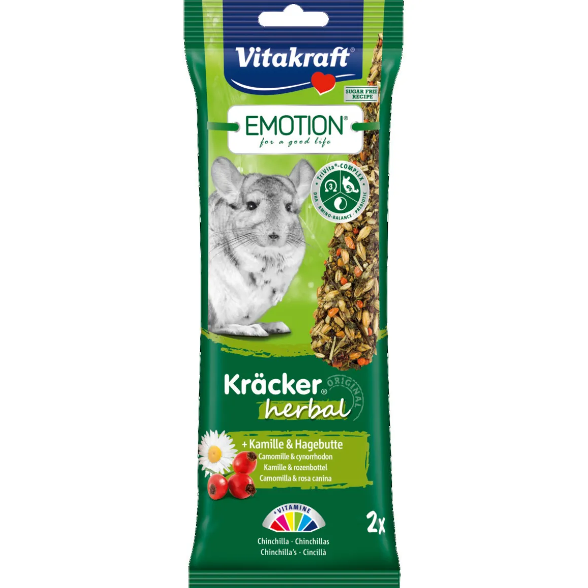 Vitakraft Emotion Kräcker Herbal 2 Stück
