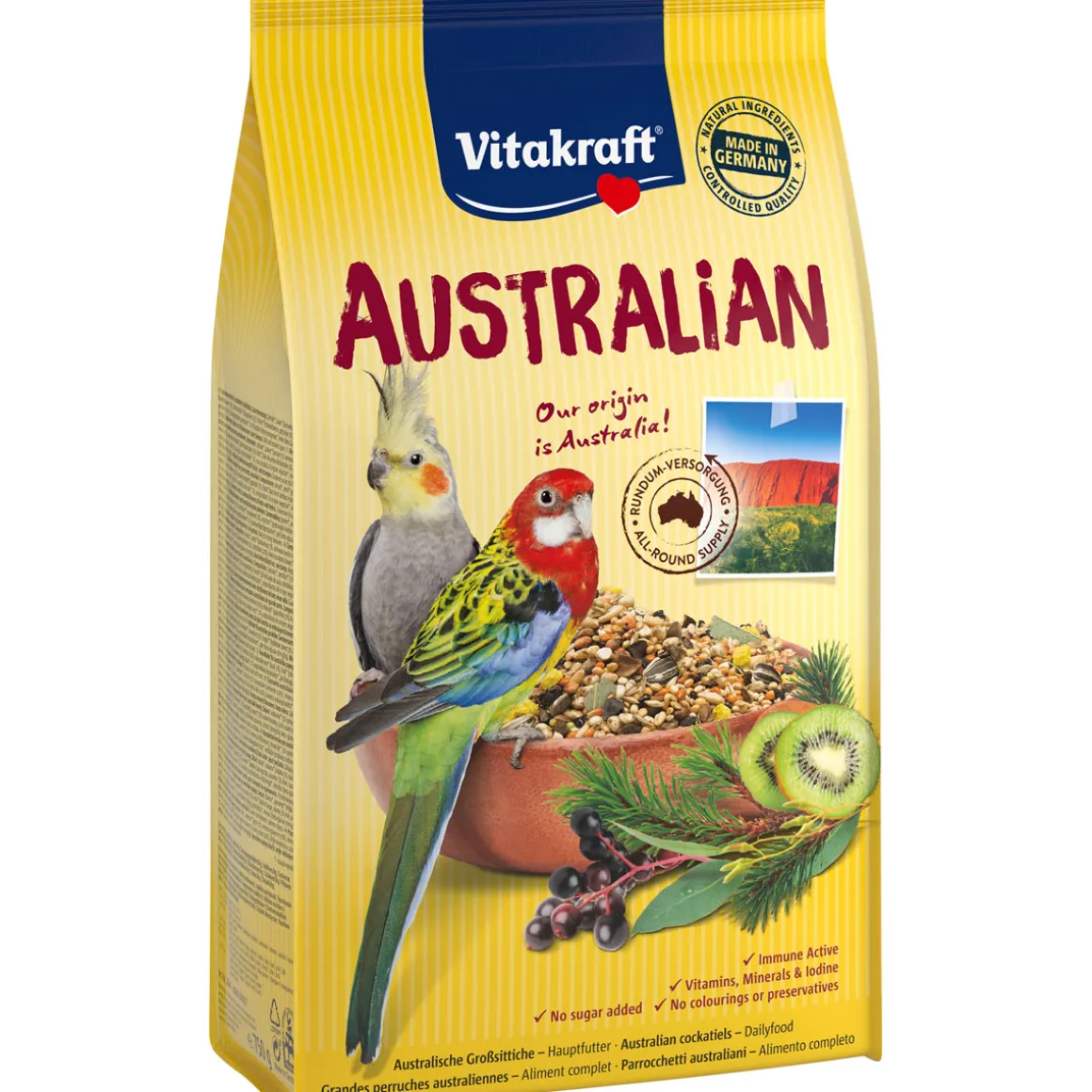 Vitakraft Hauptfutter Australien Nymphen 750 g