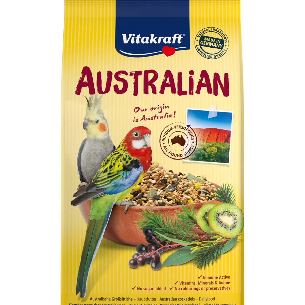 Vitakraft Hauptfutter Australien Nymphen 750 g
