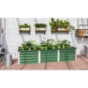 Vitavia Hochbeet „Meta In u. Out 401“, seegras/alu