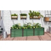 Vitavia Hochbeet „Meta In u. Out 401“, seegras/schwarz