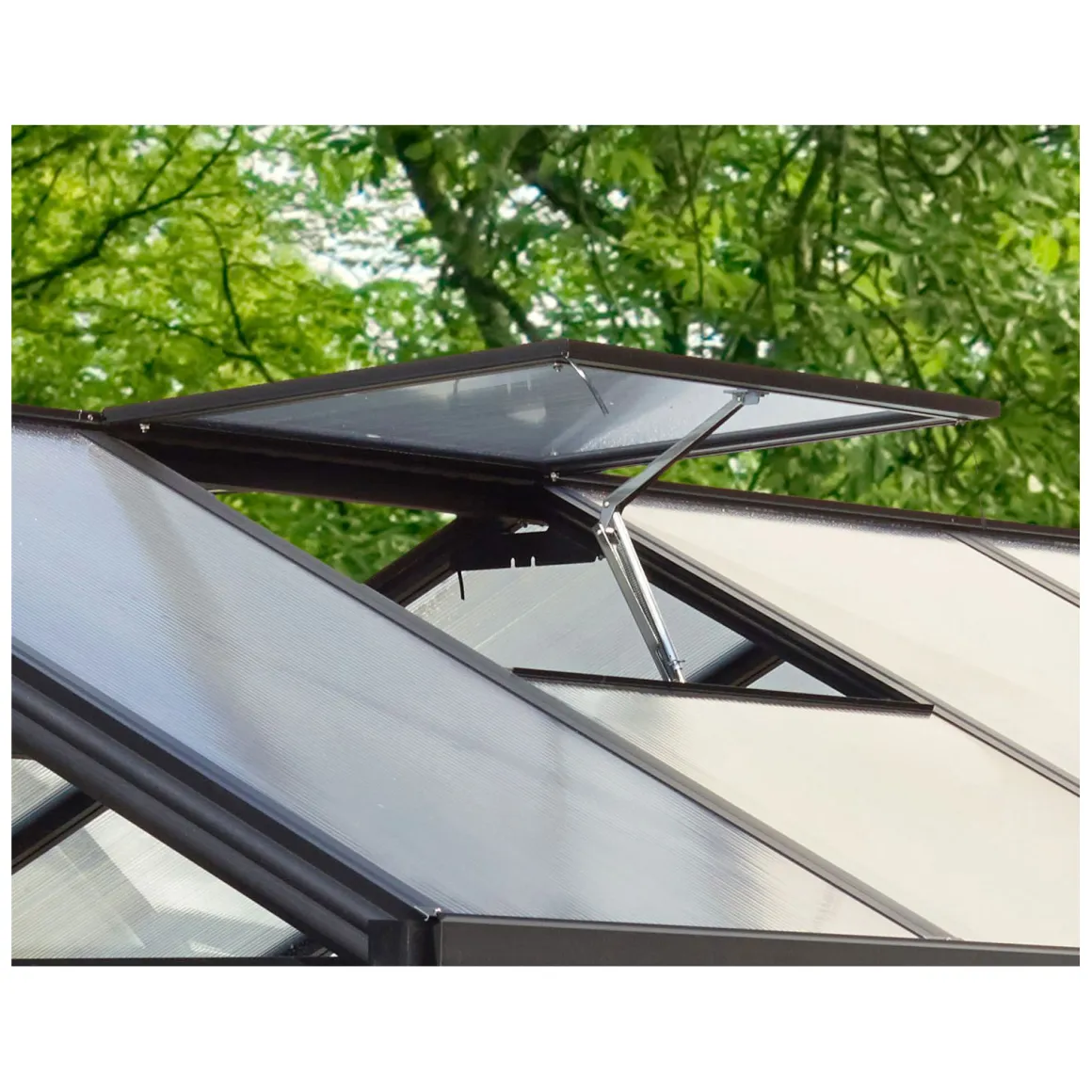 Vitavia Alu-Dachfenster schwarz für Zeus