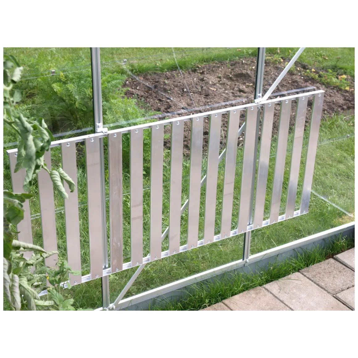 Vitavia Alutisch abklappbar 120 x 50 cm Alu blank