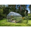 Vitavia Gewächshaus Merkur 11500 11,5m² 3 mm Einscheibensicherheitsglas schwarz