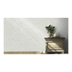 Vliestapete 10,05x0,53 m Creme silber