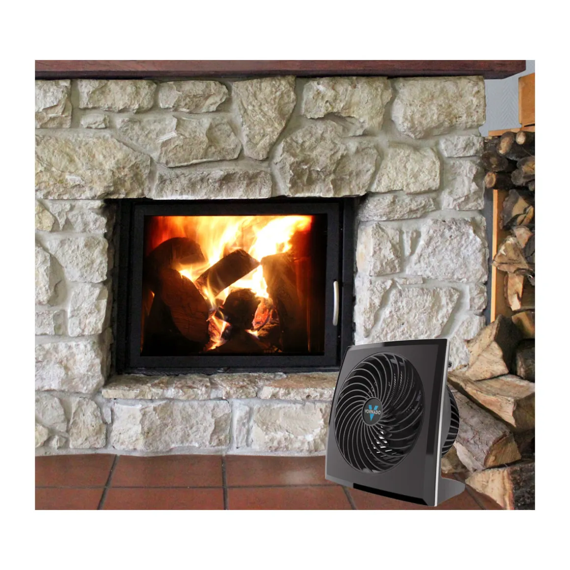 Vornado Bodenventilator 573 Kompakt schwarz