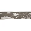 Wandfliese Loft Grau glasiert glänzend 7,5 x 30 x 0,9 cm