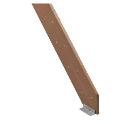 Wangen 2880 x 300 x 30 mm Kunststoff braun