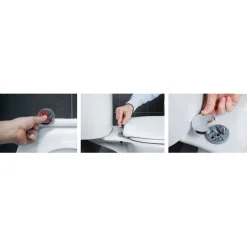 WC-Sitz Flexi Fix weiß