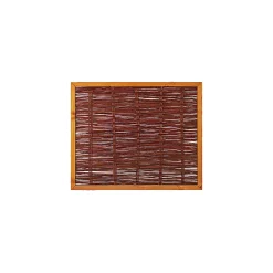 Weidengeflechtzaun FAKO 120 x 100 cm