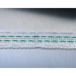 Weidezaunband PremiumLine 1,23 cm 200 m weiß-grün