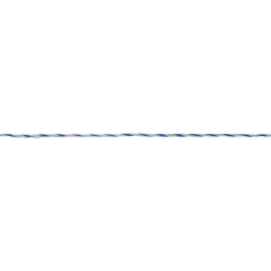Weidezaunlitze TopLine Plus 400 m weiß-blau 400 Stück