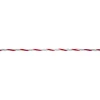 Weidezaunseil TopLine Plus 400 m Durchmesser 6 mm rot-weiß