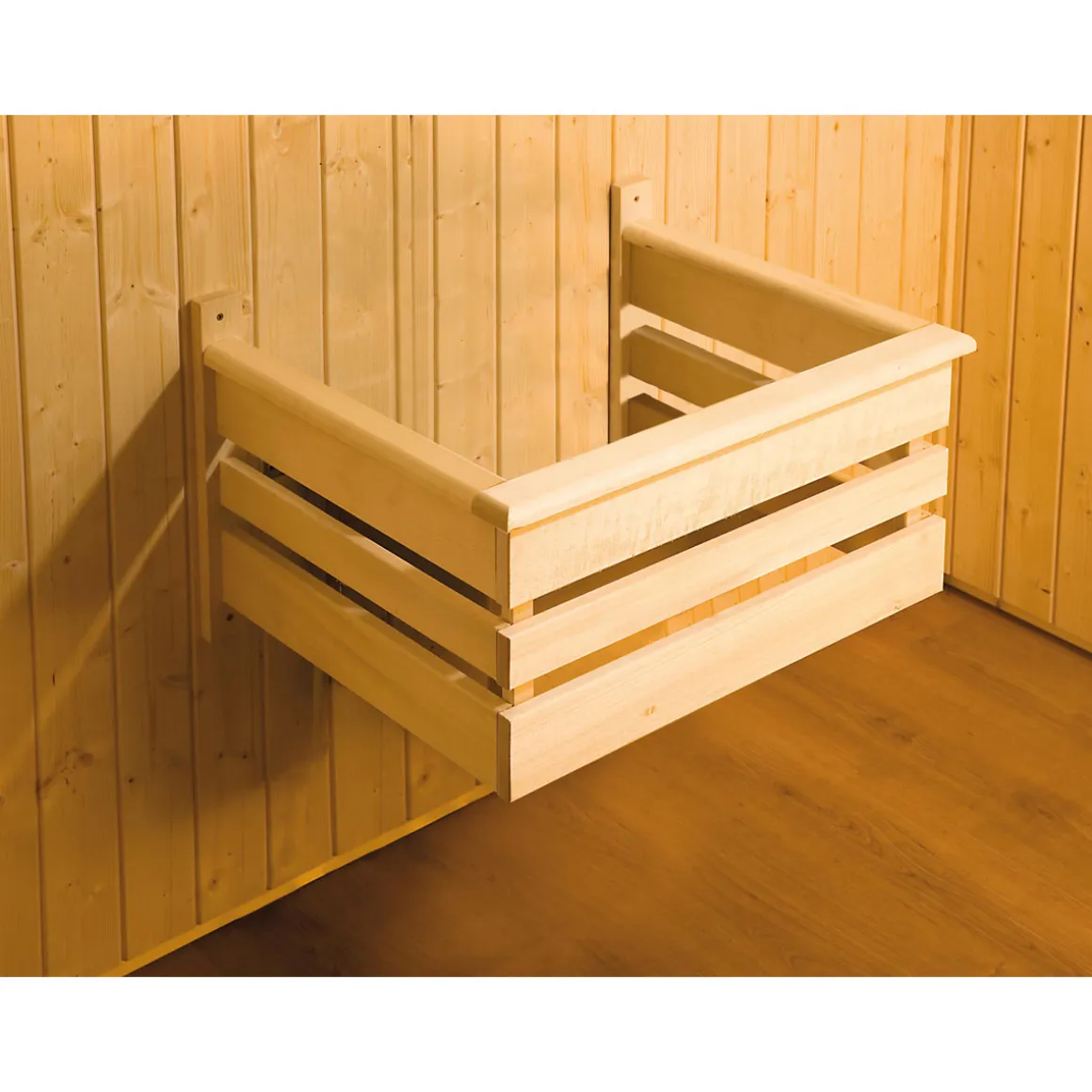 Weka Elementsauna Halmstad Größe 2 Sparset 7,5 kW OS Glastuer und Fenster