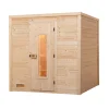 Weka Premium Massivholz-Elementsauna Kemi Größe 5 Sparset 7,5 kW Bio S