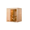 Weka Premium Massivholz-Sauna Bergen Größe 1 Sparset 7,5 kW Bio S