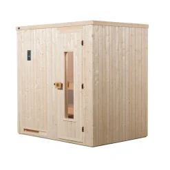 Weka Saunahaus Salo Größe 2 Sparset 7,5 kW Bio S anthrazit