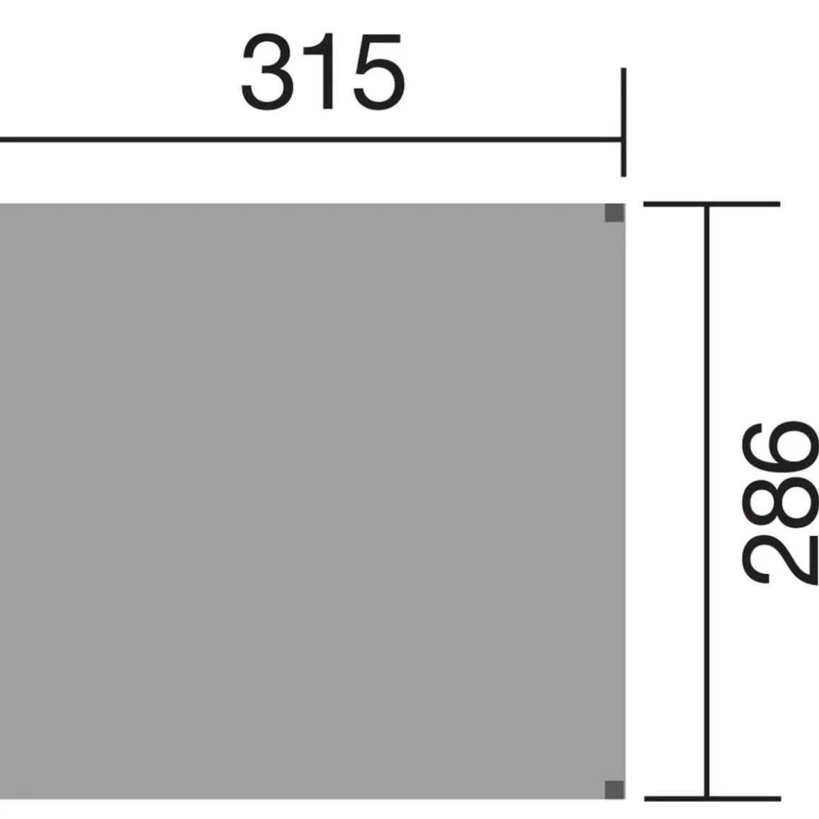 Weka Doppelschaukel Tabaluga 816