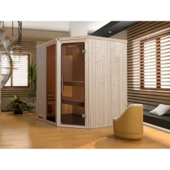 Weka Elementecksauna „Varberg 2“ GTF