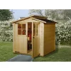 Weka Gartenhaus 323 Größe 2 280 x 217 x 221 cm