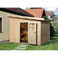 Weka Gartenhaus 260 Größe 1/2 297 x 246 x 250 cm