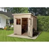 Weka Gartenhaus 325 Größe 2 natur