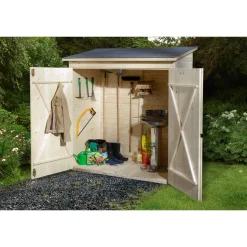 Weka Gartenschrank 2 mit Doppeltür 14 mm