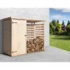 Weka Multifunktionsschrank Maxim mit Holzlagerplatz