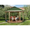 Weka Pavillon 656 Größe 2 399 x 461 x 208 cm
