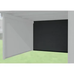 Weka Rückwand für Gartenhaus 126/172 Anbau 150 cm anthrazit