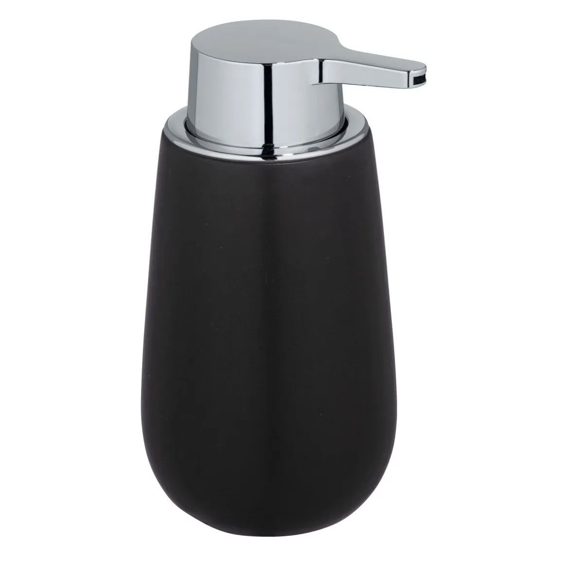 Wenko Bad-Accessoire-Set Badi Schwarz Keramik