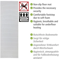 Wenko Badematte Wei Weichschaummatte